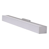 Procyon VMW11700AL 24" Integrated AC LED ADA Compliant ETL Certified Bathroom Wall Fixture in Silver