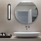 Procyon VMW11800BL 24" Integrated LED ADA Compliant ETL Certified Bathroom Wall Lighting Fixture, Black
