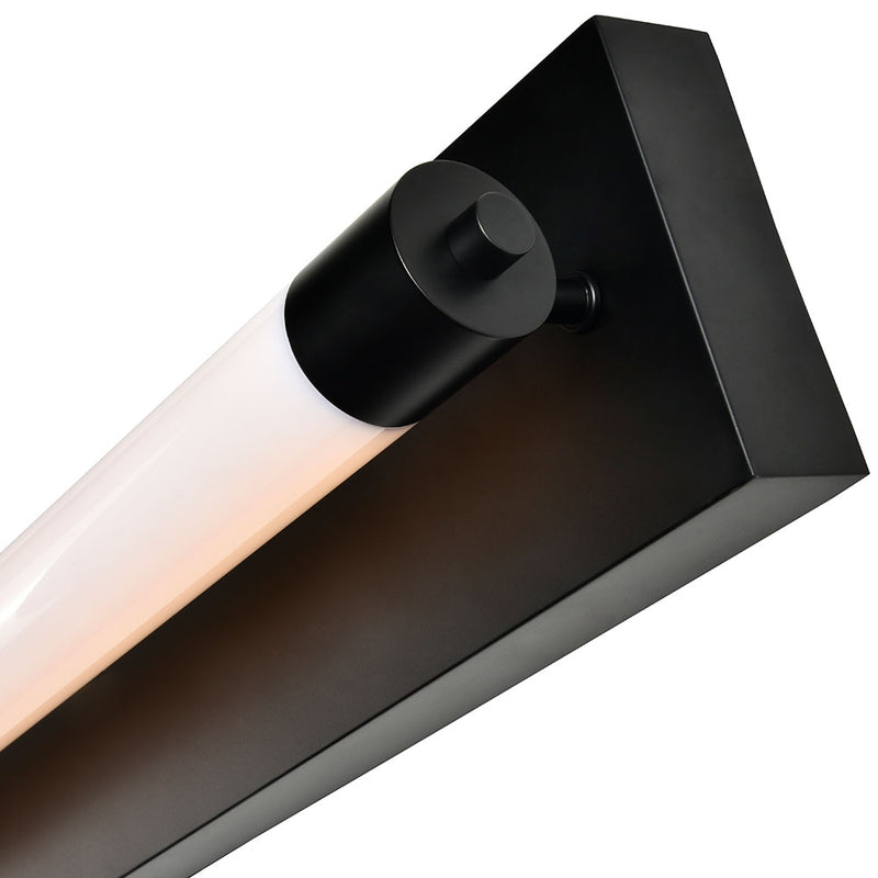 Procyon VMW11800BL 24" Integrated LED ADA Compliant ETL Certified Bathroom Wall Lighting Fixture, Black