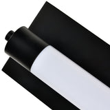 Procyon VMW11800BL 24" Integrated LED ADA Compliant ETL Certified Bathroom Wall Lighting Fixture, Black
