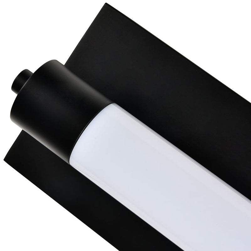 Procyon VMW11800BL 24" Integrated LED ADA Compliant ETL Certified Bathroom Wall Lighting Fixture, Black