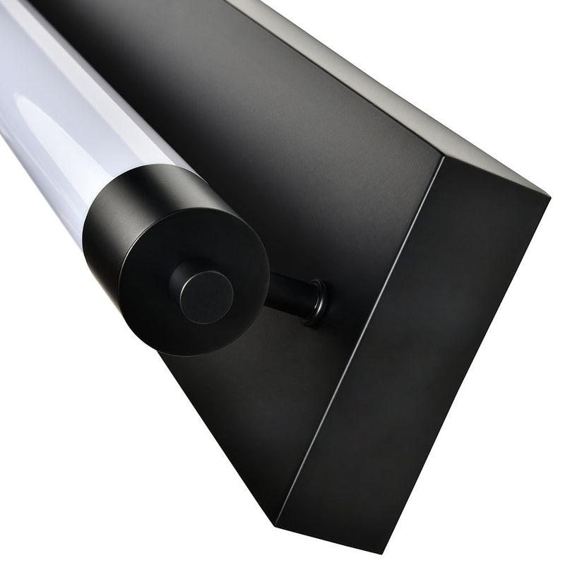 Procyon VMW11800BL 24" Integrated LED ADA Compliant ETL Certified Bathroom Wall Lighting Fixture, Black