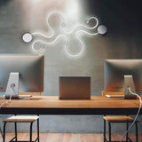 VONN Sirius VMW12460AL 51" ETL Certified Integrated LED ADA Compliant Wall Sconce Light Fixture in Silver