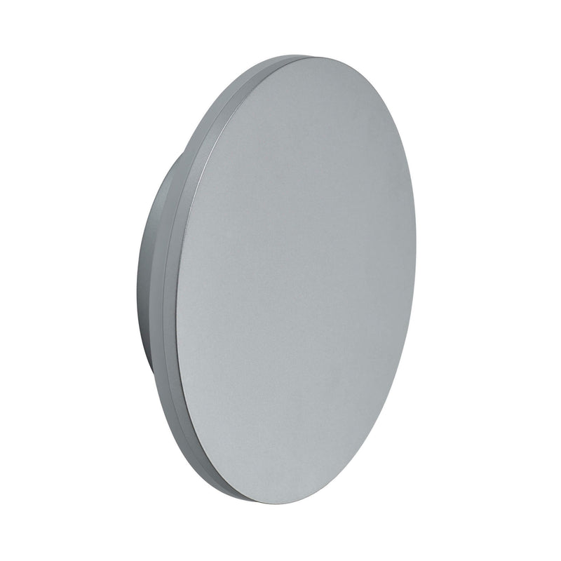 Eclipse Round VMW13300AL 7" ETL Certified ADA Compliant Integrated LED Wall Sconce Light in Silver