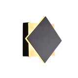 Eclipse VMW13600BL 5" Rotative ETL Certified Integrated LED Wall Sconce Lighting Fixture in Black