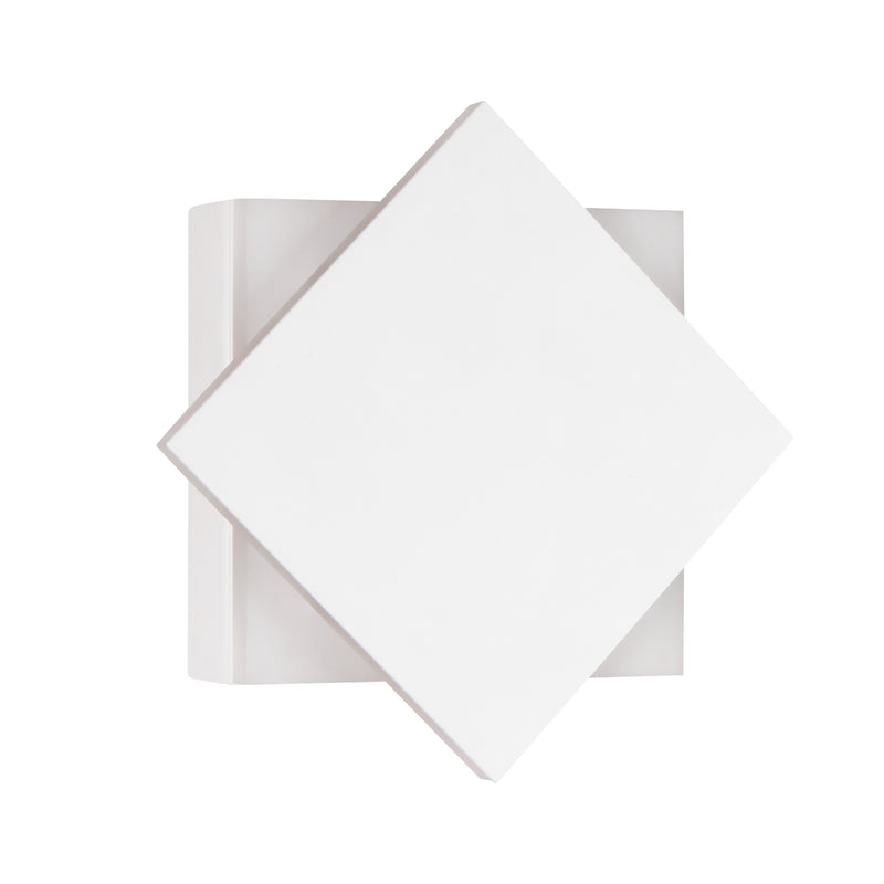 VONN Eclipse VMW13600SW 5" Rotative ETL Certified Integrated LED Wall Sconce Lighting Fixture in White