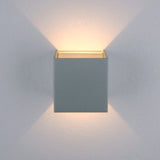 VONN Atlas VMW14810AL 5" ETL Certified Integrated LED Wall Sconce Lighting Fixture in Silver