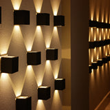VONN Atlas VMW14810AL 5" ETL Certified Integrated LED Wall Sconce Lighting Fixture in Silver
