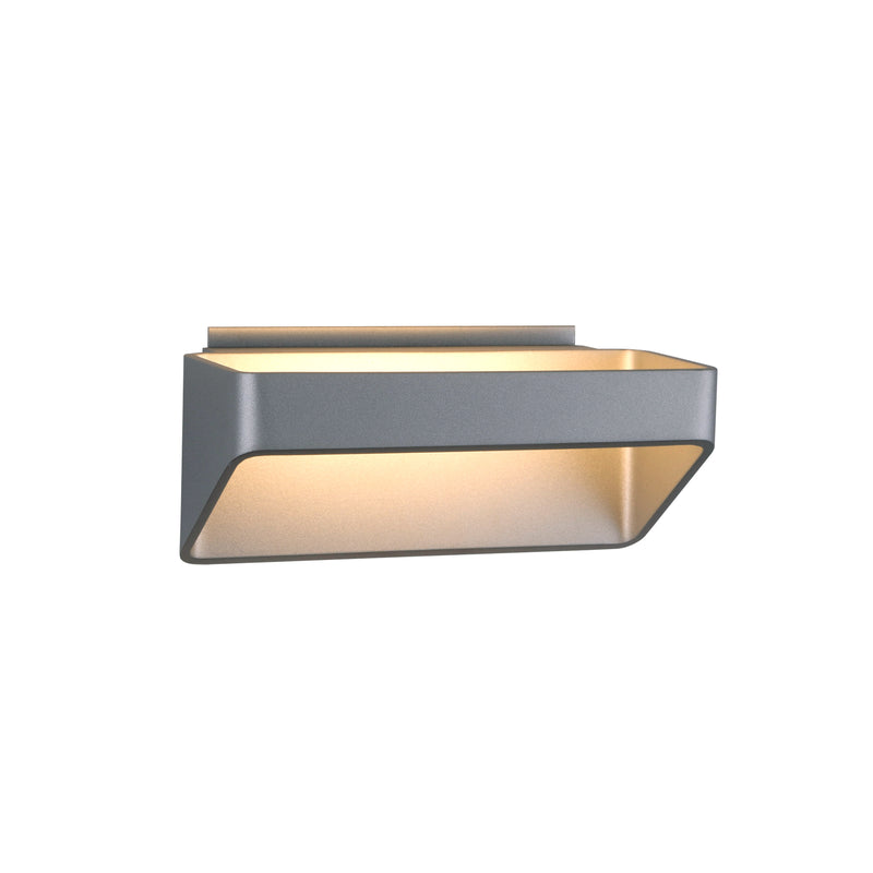 Atlas VMW15710AL 10" Up-Down ETL Certified Integrated LED Wall Sconce Light in Silver