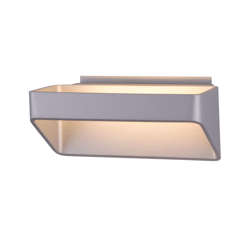 VONN Atlas VMW15710AL 10" Up-Down ETL Certified Integrated LED Wall Sconce Light in Silver