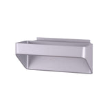 VONN Atlas VMW15710AL 10" Up-Down ETL Certified Integrated LED Wall Sconce Light in Silver