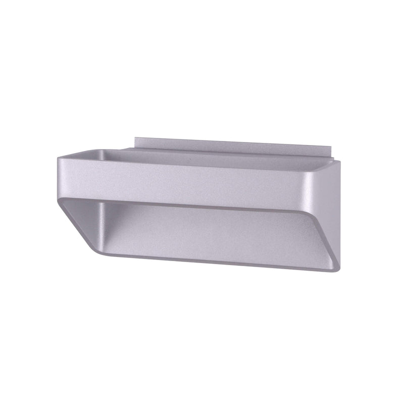 VONN Atlas VMW15710AL 10" Up-Down ETL Certified Integrated LED Wall Sconce Light in Silver