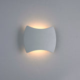 VONN Atlas VMW16010AL 9" ETL Certified ADA Compliant Integrated LED Wall Sconce Light in Silver