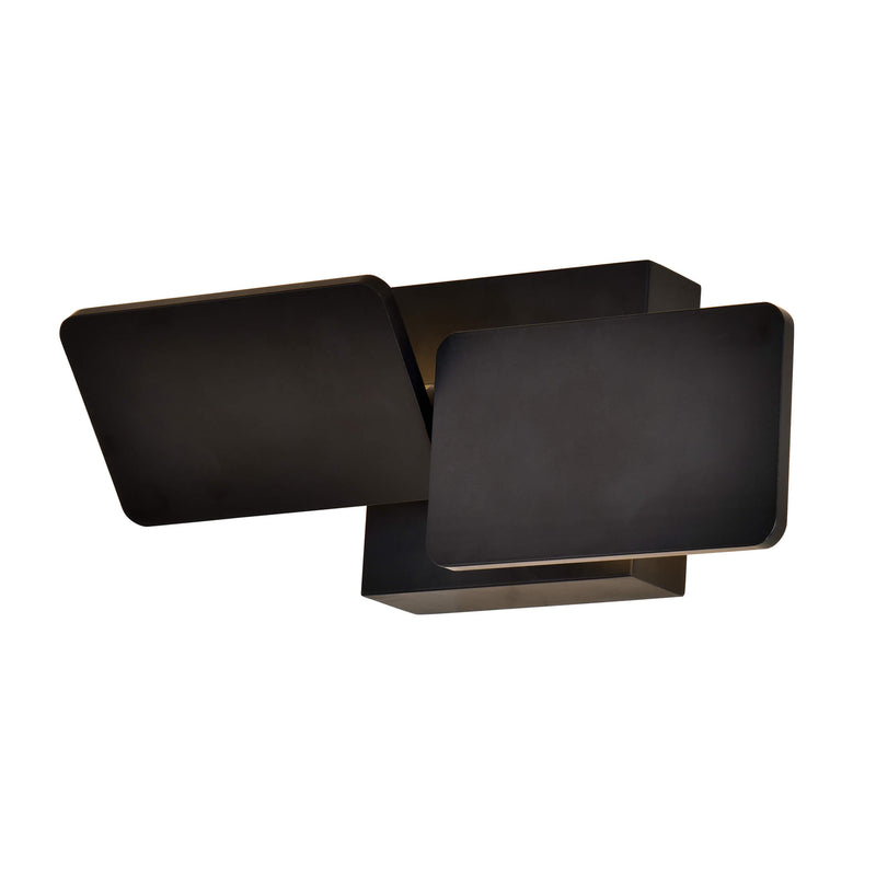 Eclipse VMW17200BL 12" Rotative Up-Down ETL Certified Integrated LED Wall Sconce Light in Black
