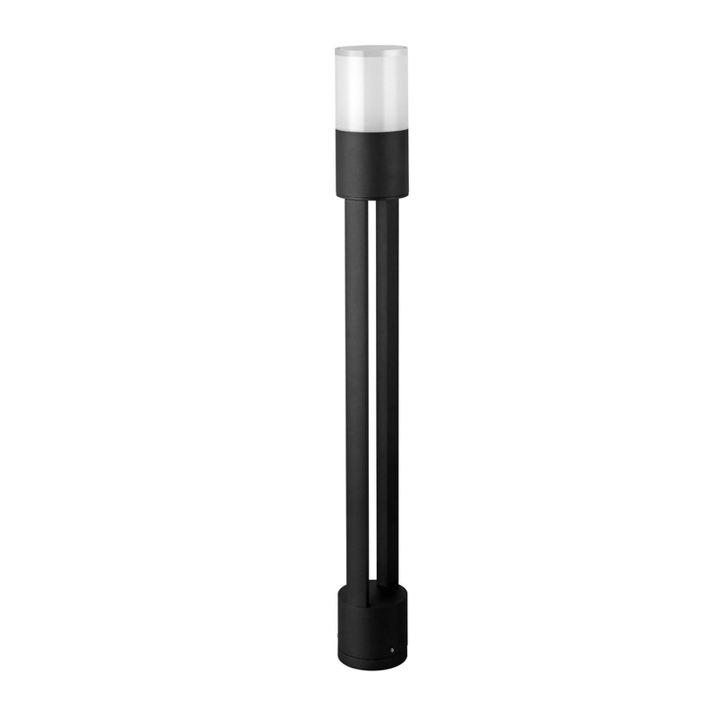 32" Modern VOB14668BL Low-Voltage 6-Watt ETL Certified Integrated LED Outdoor Bollard in Matte Black