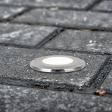 1.5" Modern VOI92340SS Low-Voltage 1-Watt ETL Certified Integrated LED Outdoor In-Ground Light