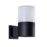 10" Modern VOW1754BL 5-Watt ETL Certified Integrated LED Outdoor Wall Sconce in Matte Black