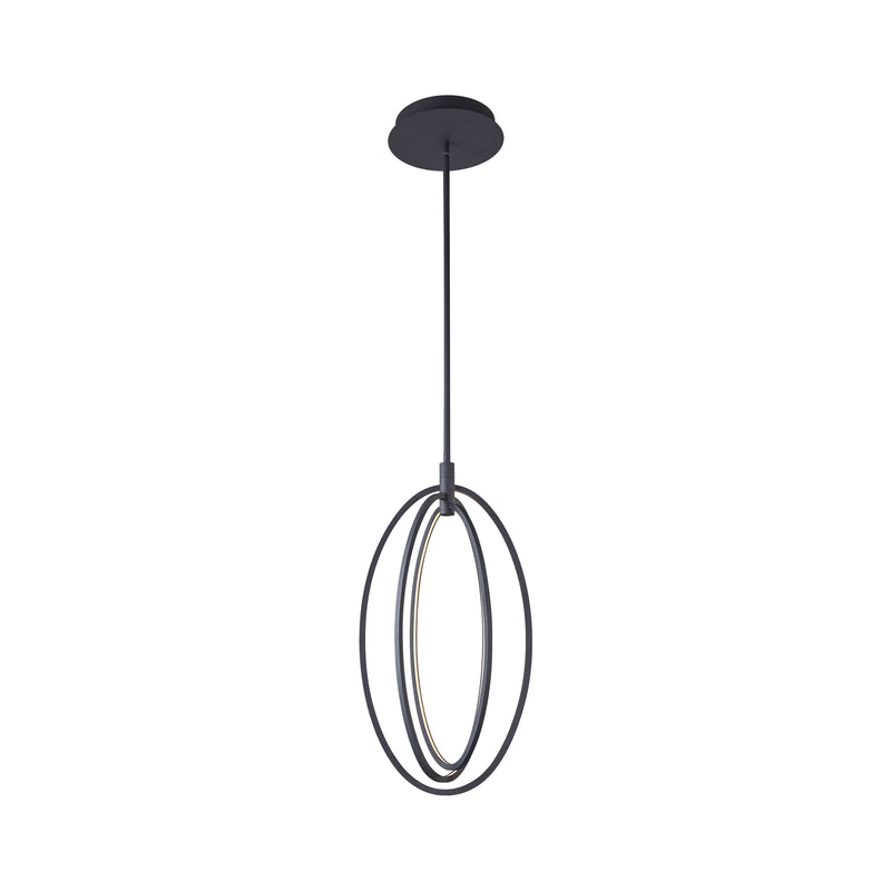 VONN Radium VRP29013BL 15" ETL Certified Integrated LED Rotating Pendant with Height Adjustable Downrod