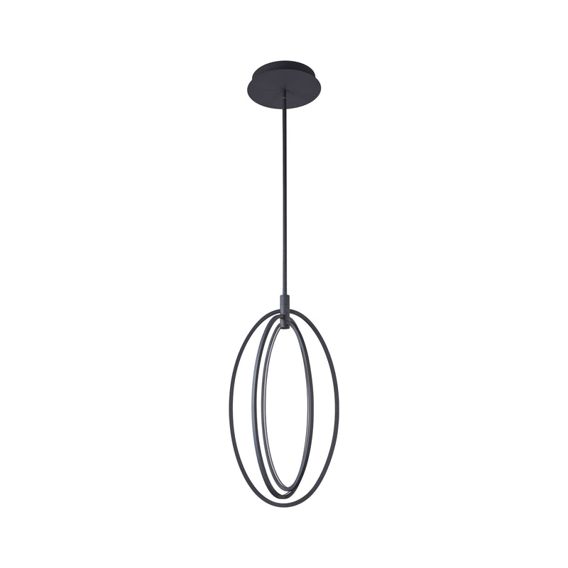 VONN Radium VRP29013BL 15" ETL Certified Integrated LED Rotating Pendant with Height Adjustable Downrod