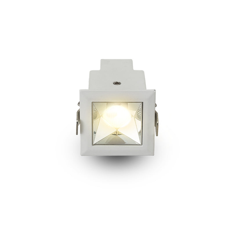 RUBIK VMDL000601A003WH 1.75" 1 LIGHT LED RECESSED DOWNLIGHT W/TRIM ETL CERTIFIED, COMMERCIAL GRADE, White