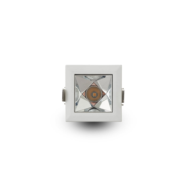 RUBIK VMDL000601A003WH 1.75" 1 LIGHT LED RECESSED DOWNLIGHT W/TRIM ETL CERTIFIED, COMMERCIAL GRADE, White