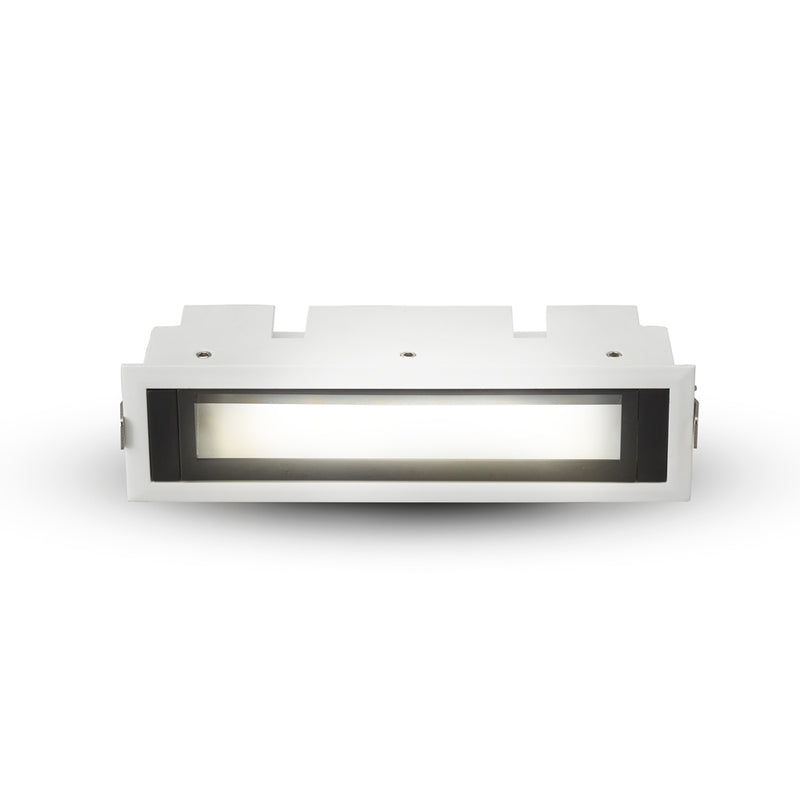 SLICE VMDL000605E012WH 6.5" 1 LIGHT LED RECESSED WALL WASHER W/TRIM ETL CERTIFIED, COMMERCIAL GRADE, White