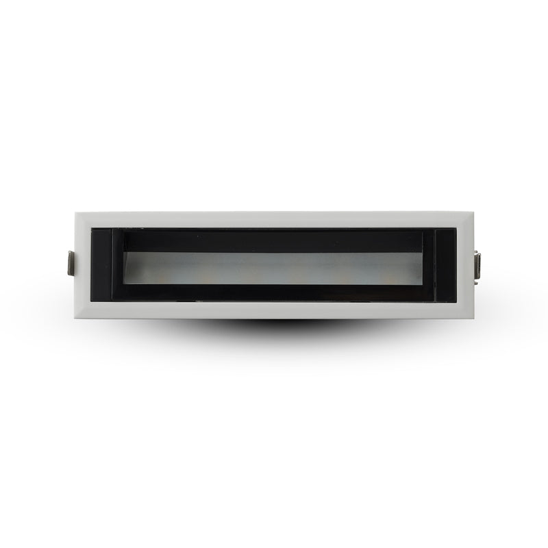 SLICE VMDL000605E012WH 6.5" 1 LIGHT LED RECESSED WALL WASHER W/TRIM ETL CERTIFIED, COMMERCIAL GRADE, White