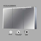 VONN VCS2A6S06403 Integrated LED Medicine Cabinet 48"W x 28"H x 5"D