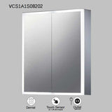 VONN VCS2A6S08202 Integrated LED Medicine Cabinet 24"W x 28"H x 5.3"D or 30"W x 28"H x 5.3"D