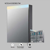VONN VCS2A6S32301TW Tunable White Medicine Cabinet 19.5"W x 28"H x 5"D