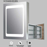 VONN VCS4A3H01301 Integrated LED Medicine Cabinet 19.5"W x 28"H x 5.3"D