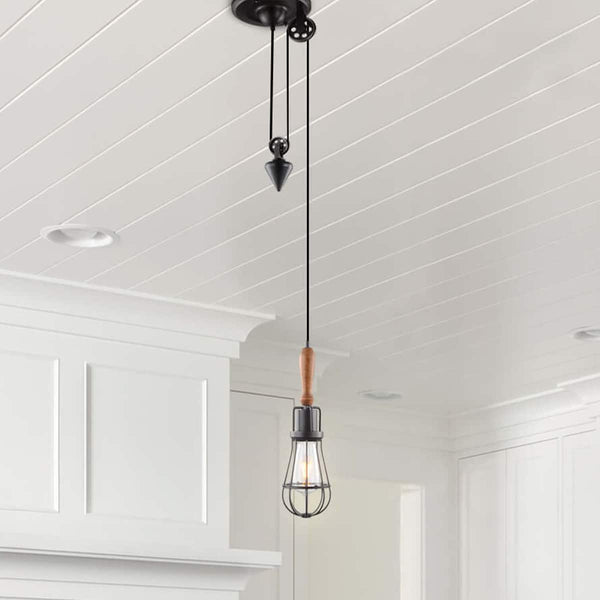 Arden VVP24211ABZ 10" Industrial ETL Certified Pendant Light with LED Filament Bulb in Aged Bronze